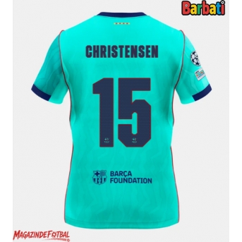 Barcelona Andreas Christensen #15 Tricou Fotbal Replică 2026-27 Barbati Treilea